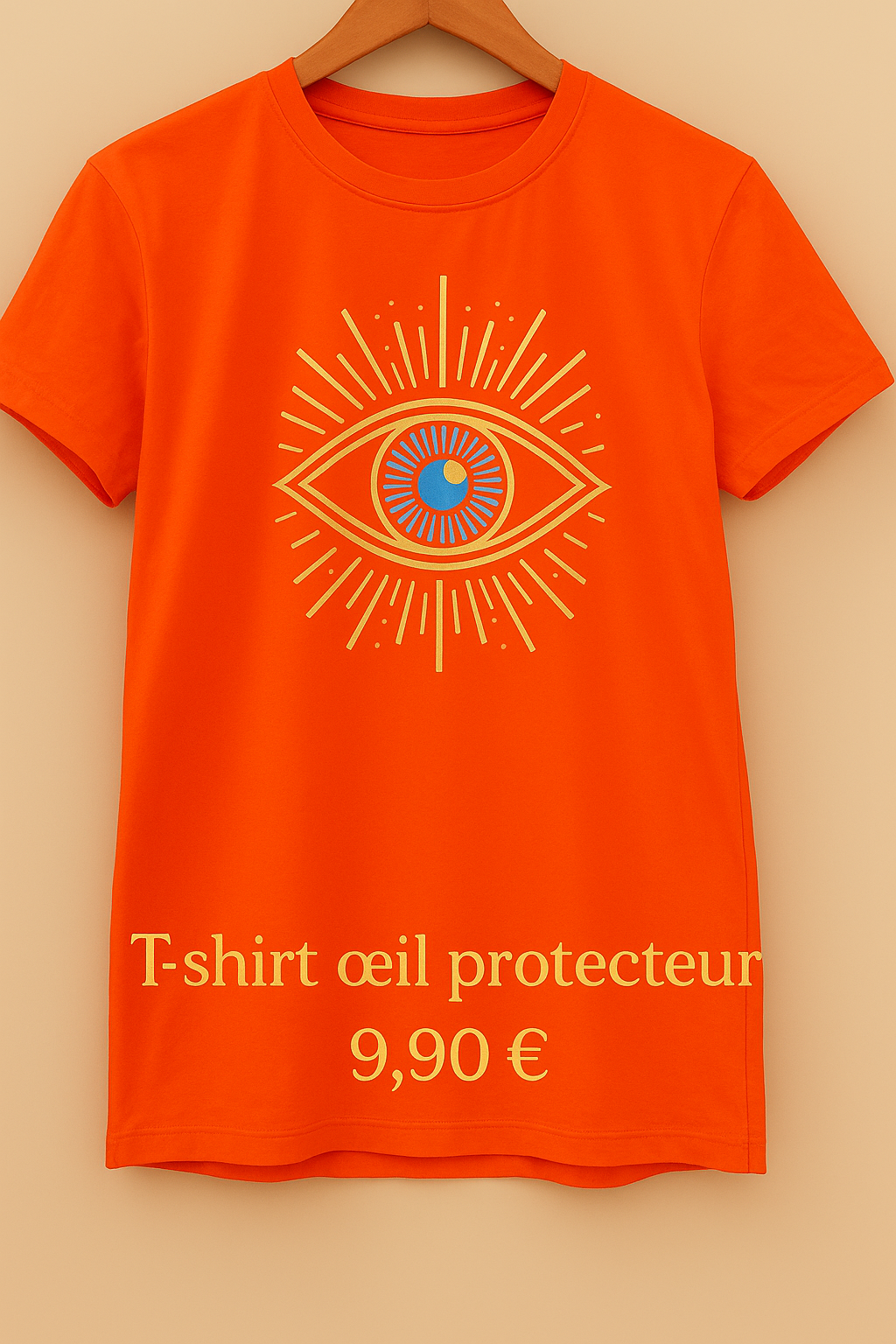 T-shirt OEIL Protecteur - Energie & Style - taille M