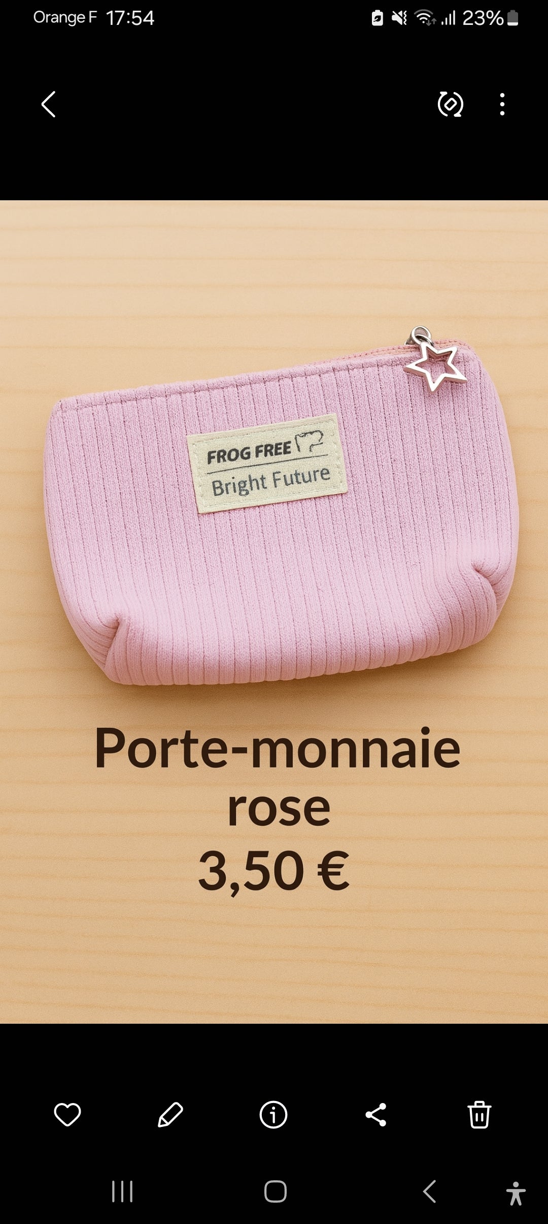 Porte monnaie Bright Future - Coloris au choix