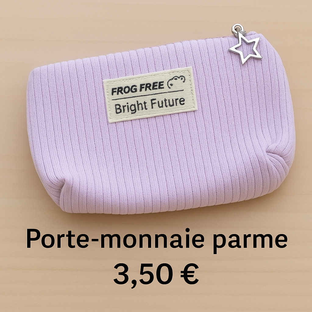 Porte monnaie Bright Future - Coloris au choix