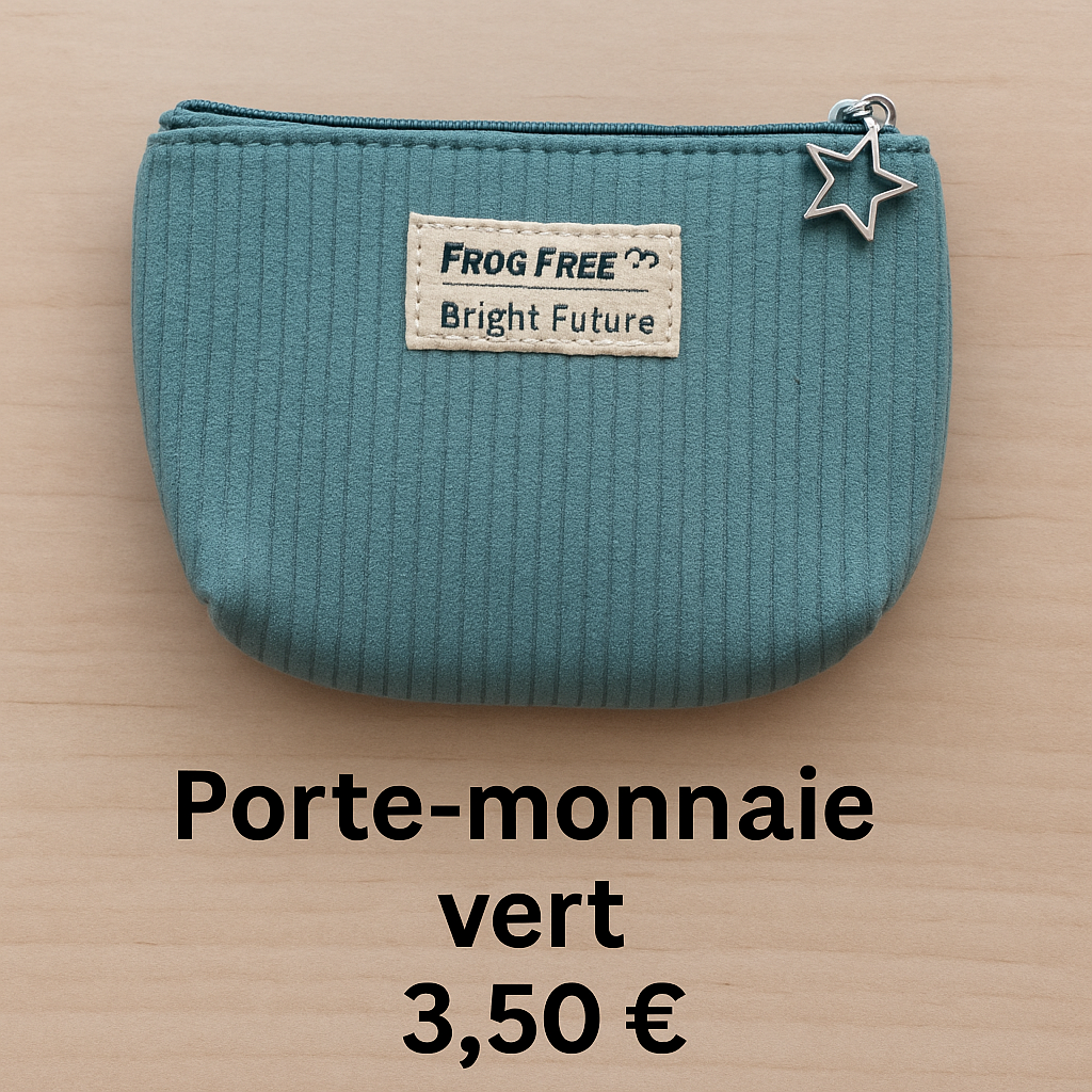 Porte monnaie Bright Future - Coloris au choix