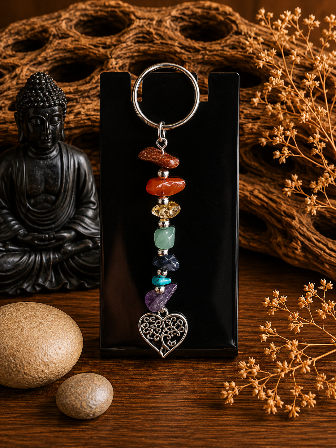 🌳 Porte -clés  Arbre de vie - Energie & Harmonie 🌿
