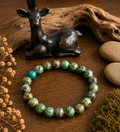 Bracelet Harmonie - pierres vertes