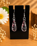 Boucles d' oreilles goutte d' eau - énergie douce & apaisante  💧
