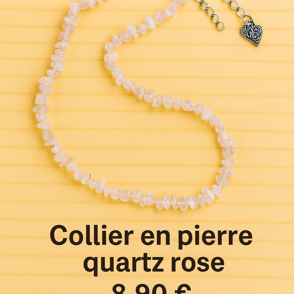 ✨ Colliers inspirés des pierres- Harmonie & Sérénité  ✨