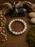 Bracelet Sérénité - perles aux tons naturels