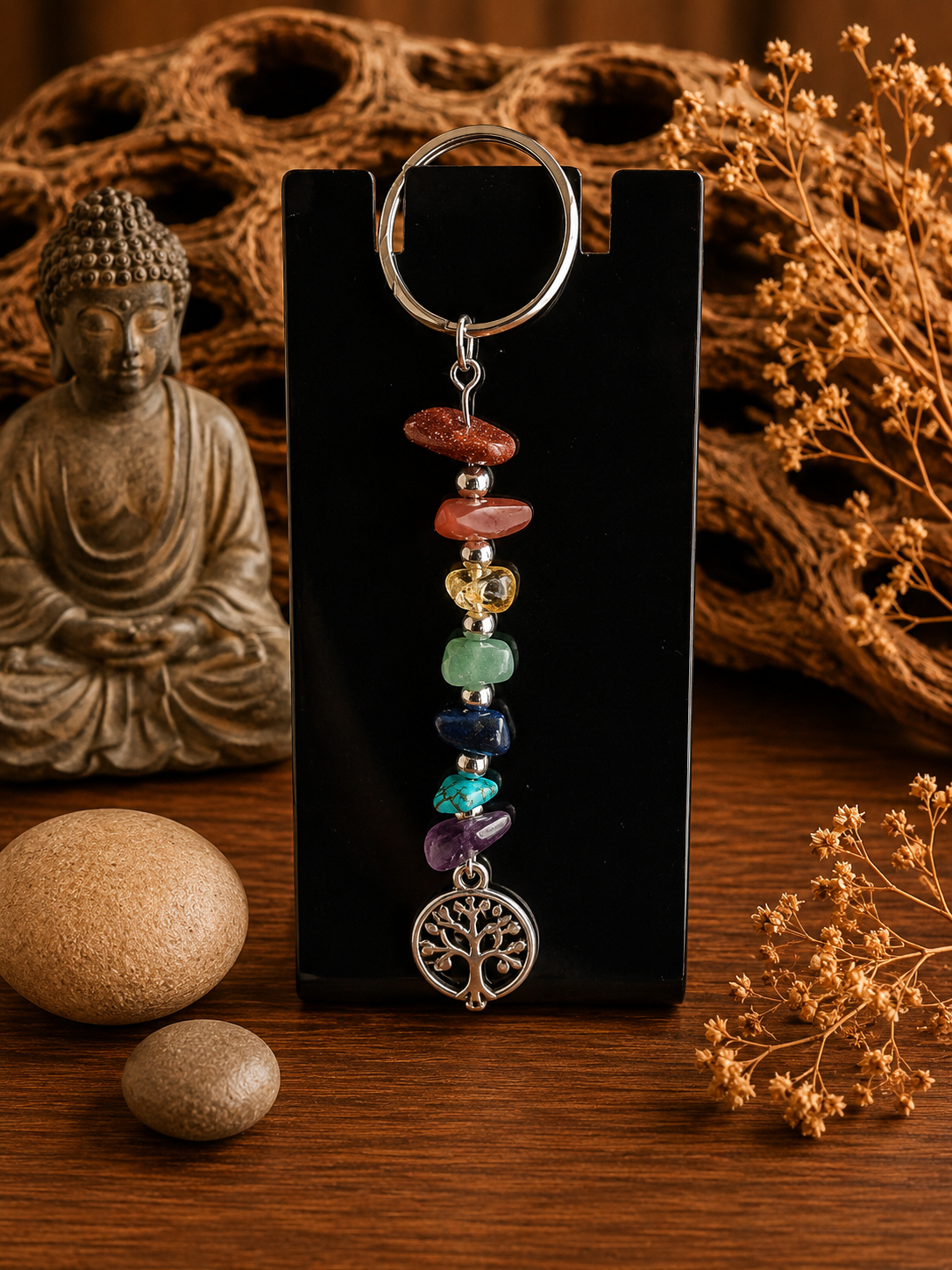 🌳 Porte -clés  Arbre de vie - Energie & Harmonie 🌿