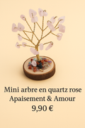 🌳Mini arbre de vie en pierres naturelles - Coloris au choix