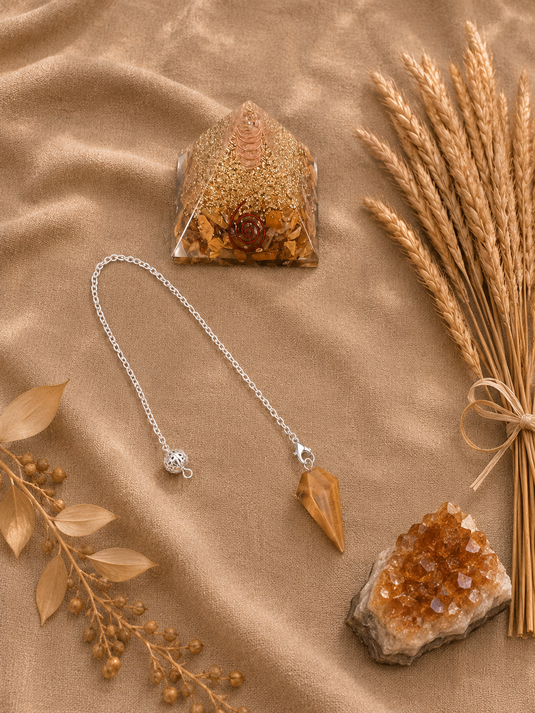 ✨ Pendule en oeil de tigre - protection & confiance