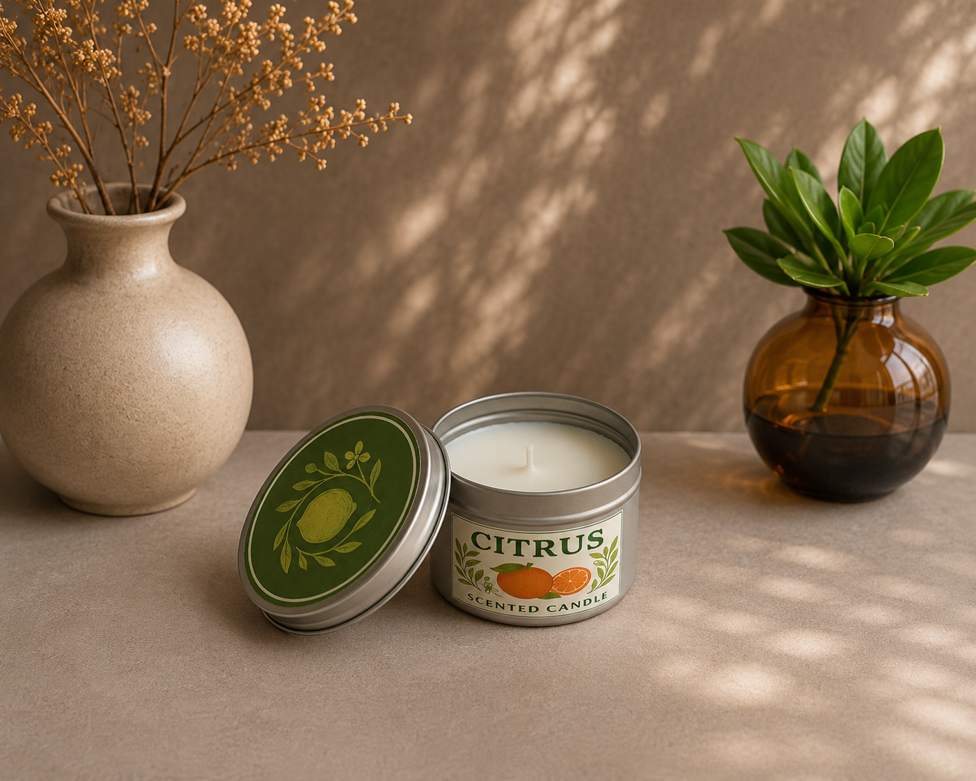 Bougie parfuméé "Citrus Energie" 🍋