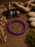 Bracelet Energie - perles violettes