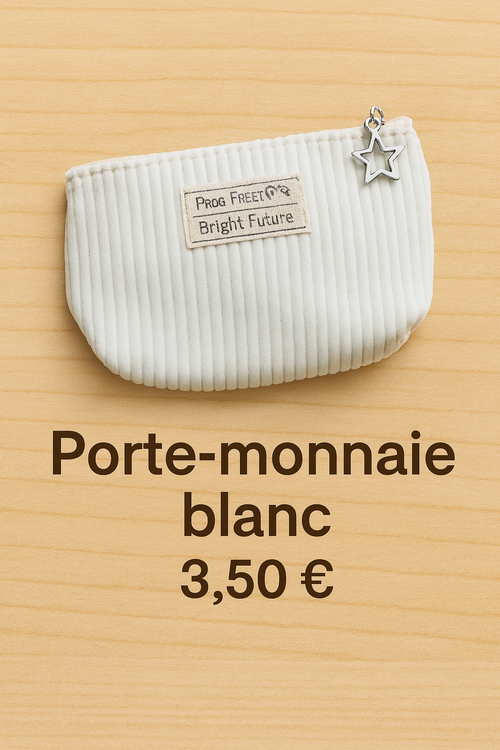 Porte monnaie Bright Future - Coloris au choix